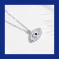 925 Sterling Silver Eye Pendant